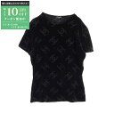 【最大10万円OFFクーポン配布中】シャネル CHANEL ココマーク カットソー 衣料品 トップス ファブリック レディース ネイビー系 【中古】