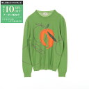 【最大10万円OFFクーポン配布中】エルメス HERMES ニット 衣料品 トップス カシミヤ メンズ グリーン系 / オレンジ系 【中古】