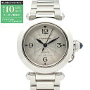 【最大10万円OFFクーポン配布中】カルティエ CARTIER パシャ ドゥ カルティエ 腕時計 時計 ステンレススチール ボーイズ シルバー系 WSPA001...