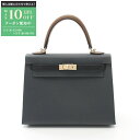 【最大10万円OFFクーポン配布中】エルメス HERMES ケリー25 トリコロール ハンドバッグ バッグ ヴォーエプソン ヴォーエプソン レディース グレー系...