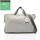 【最大10万円OFFクーポン配布中】プラダ PRADA ボストンバッグ バッグ ポリエステル メンズ レディース グレー系 4V0368 【中古】
