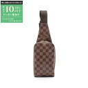 【最大10万円OFFクーポン配布中】ルイ・ヴィトン LOUIS VUITTON ジェロニモス ダミエエベヌ ウエストバッグ ボディバッグ バッグ PVCコーティ...