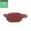 【最大10万円OFFクーポン配布中】ボッテガヴェネタ BOTTEGA VENETA イントレチャート ウエストバッグ バッグ レザー レディース レッド系 【中...