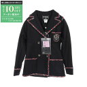 【最大10万円OFFクーポン配布中】シャネル CHANEL エンブレム 衣料品 アウター ウール カシミヤ レディース ブラック系 P44055V24161 【...