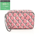 【最大10万円OFFクーポン配布中】シャネル CHANEL ココビーチ ポーチ バッグ キャンバス レザー レディース ピンク系 / グレー系 / マルチカラー...