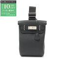 【最大10万円OFFクーポン配布中】エルメス HERMES ケリーアッカドPM ウエストバッグ ボディバッグ バッグ トゴ トゴ レディース ブラック系 【中古...