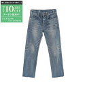 【最大10万円OFFクーポン配布中】セリーヌ CELINE デニムパンツ 衣料品 ボトムス コットン レディース ブルー系 【中古】