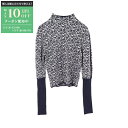 【最大10万円OFFクーポン配布中】クロエ Chloe ニット 衣料品 トップス レーヨン ナイロン レディース ネイビー系 / ホワイト系 CHC19AMH3...