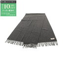 【最大10万円OFFクーポン配布中】エルメス HERMES ユニ ブロデ GM マフラー 衣料品 カシミヤ メンズ グレー系 【中古】