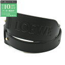 【最大10万円OFFクーポン配布中】ロエベ LOEWE ショルダーストラップ ショルダーストラップ アクセサリー レザー レディース ブラック系 【中古】