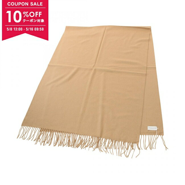 【10%OFFクーポン対象】ジョンストンズ JOHNSTONS マフラー 衣料品 カシミヤ レディース ベージュ系 WA56SDSB4142 【中古】【0508-10cp】