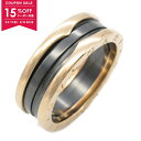 【15%OFFクーポン対象】ブルガリ BVLGARI B-zero1 ビーゼロワン リング オニキス リング・指輪 ジュエリー K18PG(ピンクゴールド) オ...