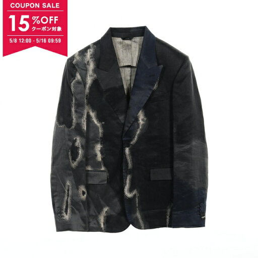 【15%OFFクーポン対象】フェンディ FENDI テーラードジャケット 衣料品 アウター ファブリック シルク メンズ ネイビー系 / ブラック系 / マルチカラー 【中古】【0508-15cp】 【15%OFFクーポン対象】フェンディ FENDI テーラードジャケット 衣料品 アウター ファブリック シルク メンズ ネイビー系 / ブラック系 / マルチカラー 【中古】【0508-15cp】