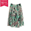 【15%OFFクーポン対象】プリーツプリーズ PLEATS PLEASE スカート 衣料品 ボトムス ポリエステル レディース グリーン系 / マルチカラー P...
