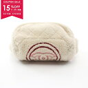 【15%OFFクーポン対象】シャネル CHANEL ココマーク ウエストバッグ ボディバッグ バッグ ファブリック レディース ホワイト系 【中古】【0508-...