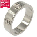 【20%OFFクーポン対象】カルティエ CARTIER ラブリング リング・指輪 ジュエリー K18WG(ホワイトゴールド) メンズ レディース シルバー系 【中古】【0508-20cp】(4)