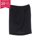 【20%OFFクーポン対象】シャネル CHANEL スカート 衣料品 ボトムス ウール レディース ブラック系 P28960 【中古】【0508-20cp】