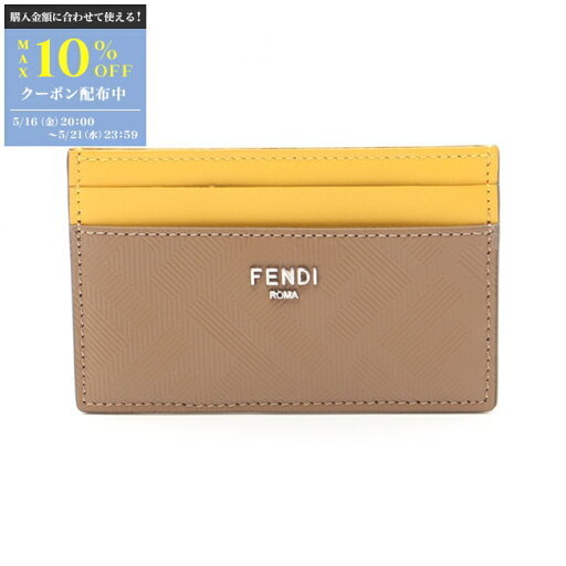 フェンディ FENDI シャドー カードケース アクセサリー レザー レディース ブラウン系 7M0347AJF4F1F2S 【新品】【0508-10cp】 フェンディ FENDI シャドー カードケース アクセサリー レザー レディース ブラウン系 7M0347AJF4F1F2S 【新品】【0508-10cp】