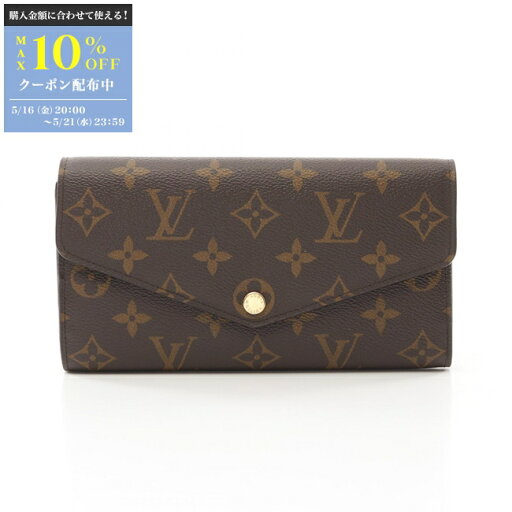 ルイ・ヴィトン LOUIS VUITTON ポルトフォイユ サラ 二つ折り長財布 財布 PVCコーティングキャンバス モノグラム レディース ブラウン系 M60531 【中古】 ルイ・ヴィトン LOUIS VUITTON ポルトフォイユ サラ 二つ折り長財布 財布 PVCコーティングキャンバス モノグラム レディース ブラウン系 M60531 【中古】