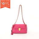 【10%OFFクーポン対象】プラダ PRADA TESSUTO IMPUNTU ショルダーバッグ バッグ ナイロン サフィアーノレザー レディース ピンク系 BR4965 【中古】【0523-10cp】(4)