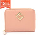 【10%OFFクーポン対象】フェンディ FENDI FFダイヤモンド ミディアム ラウンド財布 財布 レザー レディース ピンク系 8M0508ALV4F1SO1 【新品】【0523-10cp】(4)
