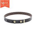 【10%OFFクーポン対象】ルイ・ヴィトン LOUIS VUITTON LV スタッズ モノグラム ベルト 衣料品 PVCコーティングキャンバス レザー レディ...