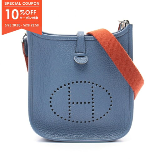 【10%OFFクーポン対象】エルメス HERMES エヴリンTPM アマゾン ショルダーバッグ バッグ トリヨンクレマンス トリヨンクレマンス レディース ブルー系 【中古】【0523-10cp】 【10%OFFクーポン対象】エルメス HERMES エヴリンTPM アマゾン ショルダーバッグ バッグ トリヨンクレマンス トリヨンクレマンス レディース ブルー系 【中古】【0523-10cp】