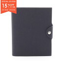 【15%OFFクーポン対象】エルメス HERMES ユリスPM フォトアルバム 手帳カバー アクセサリー トゴ トゴ メンズ レディース ネイビー系 【中古】【...