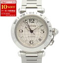 【10%OFFクーポン対象!6/4 20時~】カルティエ CARTIER パシャC メリディアン 腕時計 時計 ステンレススチール ボーイズ シルバー系 W31078M7 【中古】【0604-10cp】
