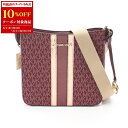 【10%OFFクーポン対象】マイケルコース Michael Kors JET SET TRAVEL SMALL ショルダーバッグ バッグ PVCコーティングキャンバス レザー レディース ボルドー系 35F4GTVC5I 【新品】【0604-10cp】(4)