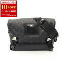 【10%OFFクーポン対象】ルイ・ヴィトン LOUIS VUITTON メッセンジャーヴォワヤージュPM ショルダーバッグ バッグ PVCコーティングキャンバス レザー モノグラム・エクリプス メンズ ブラック系 M40511 【中古】【0604-10cp】(4)