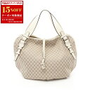 【15%OFFクーポン対象】セリーヌ CELINE ビタースウィート マカダム ハンドバッグ バッグ キャンバス レザー レディース ベージュ系 / ホワイト系 【中古】【0604-15cp】(4)