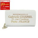【20%OFFクーポン対象】シャネル CHANEL ガブリエル ドゥ ラウンド長財布 ラウンド長財布 財布 レザー レディース ホワイト系 【中古】【0604-20cp】(4)
