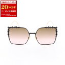【20%OFFクーポン対象】フェンディ FENDI サングラス 衣料品 プラスチック / GP レディース ブラック系 / ゴールド系 FF0259/S 【中古...