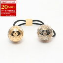 【20%OFFクーポン対象】ルイ・ヴィトン LOUIS VUITTON シュシュ ナノグラム プラネットLV アクセサリー GP(ゴールドメッキ) レディース シルバー系 / ゴールド系 M80266 【中古】【0604-20cp】(4)