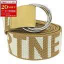 【20%OFFクーポン対象!6/4 20時〜】ステラマッカートニー Stella McCartney ベルト ベルト 衣料品 キャンバス メンズ レディース ベ...