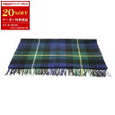 【20%OFFクーポン対象】ジョシュアエリス Joshua Ellis マフラー マフラー 衣料品 ウール メンズ レディース ネイビー系 【中古】【0604-20cp】(4)