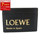 【7%OFFクーポン対象】ロエベ LOEWE カードケース カードケース アクセサリー カーフ(牛革) レディース ブラック系 / ゴールド系 CLE0322X...