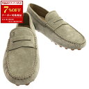 【7%OFFクーポン対象】トッズ TOD'S ドライビングシューズ モカシン 靴 スウェード レディース ベージュ系 XXM52K00640RE0C4056 【...