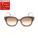 【7%OFFクーポン対象】フェンディ FENDI Fロゴ サングラス 衣料品 アセテート レディース ピンク系 40098F 45F 【新品】
