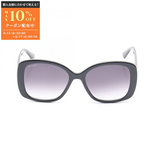 グッチ GUCCI サングラス 衣料品 プラスチック レディース ブラック系 0762S001 【新品】