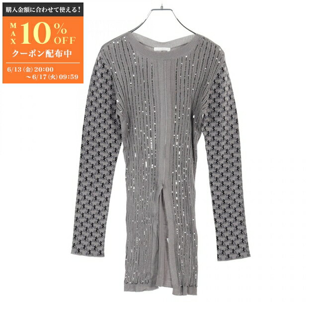 クロエ Chloe ニット 衣料品 トップス ポリエステル レディース グレー系 / ブラック系 /