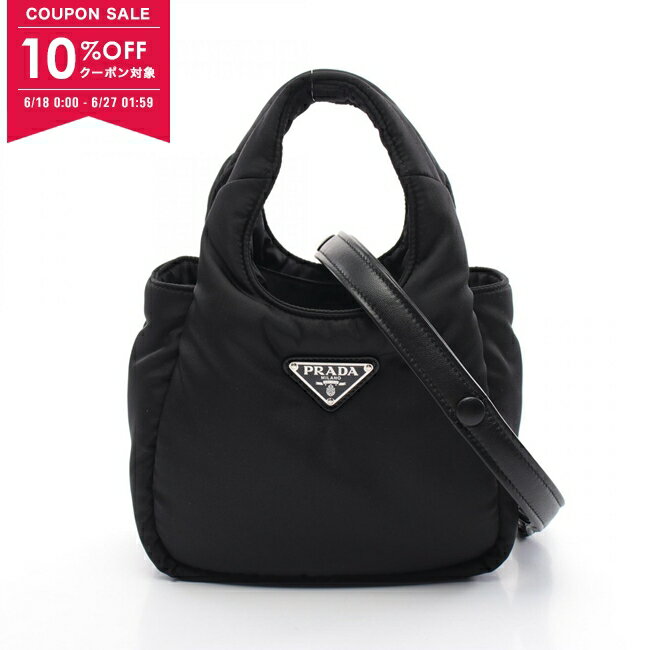 【10%OFFクーポン対象】プラダ PRADA ソフト Re-Nylonパデッド ミニバッグ ハンド
