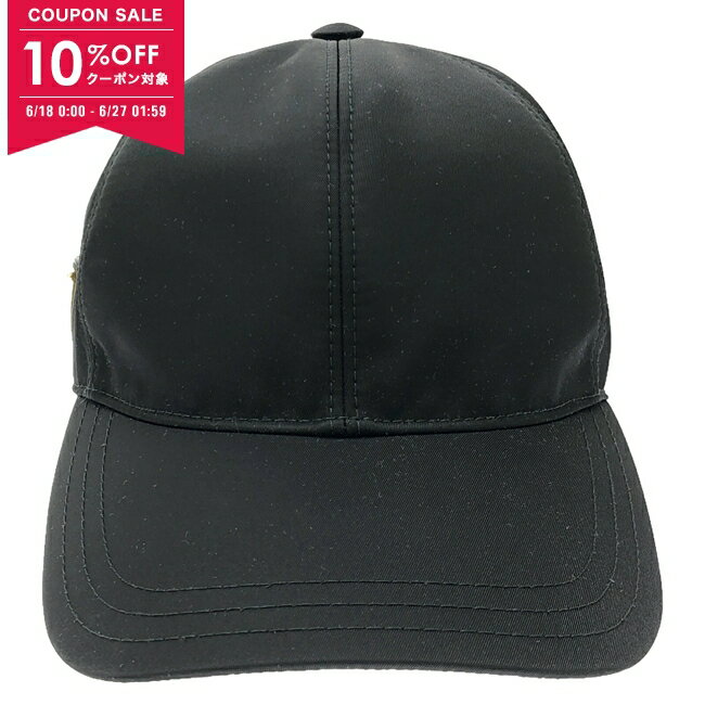 【10%OFFクーポン対象】プラダ PRADA ベースボールキャップ キャップ 帽子 ナイロン レデ