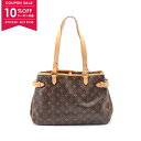 【10%OFFクーポン対象】ルイ・ヴィトン LOUIS VUITTON バティニョール オリゾンタル モノグラム ショルダーバッグ バッグ PVCコーティングキャンバス レザー レディース ブラウン系 M51154 【中古】【0618-10cp】(4)