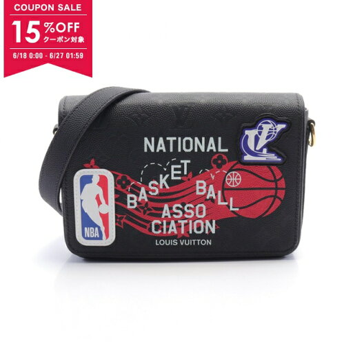 【15%OFFクーポン対象】ルイ・ヴィトン LOUIS VUITTON ルイヴィトンショルダーバッグ LOUIS VUITTON × NBA ステュディオ メッセンジャー ショルダーバッグ バッグ レザー モノグラム・アンプラント メンズ ブラック系 / マルチカラー M58498 【中古】【0618-15cp】 【15%OFFクーポン対象】ルイ・ヴィトン LOUIS VUITTON ルイヴィトンショルダーバッグ LOUIS VUITTON × NBA ステュディオ メッセンジャー ショルダーバッグ バッグ レザー モノグラム・アンプラント メンズ ブラック系 / マルチカラー M58498 【中古】【0618-15cp】