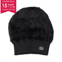 【15%OFFクーポン対象】グッチ GUCCI キャップ 帽子 ミンク / カシミヤ レディース ブラック系 【中古】【0618-15cp】