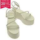 【20%OFFクーポン対象】ジャンヴィト ロッシ Gianvito Rossi サンダル 靴 レザー レディース ホワイト系 G31627.20GOMNAPBLAN 【中古】【0618-20cp】(4)