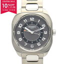 【10%OFFクーポン対象】エルメス HERMES H08 腕時計 時計 チタン メンズ グレー系 W049427WW00 【中古】(2)