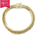 【10%OFFクーポン対象】ジュエリー JEWELRY 8メンT キヘイブレスレット ブレスレット アクセサリー K18(イエローゴールド) メンズ レディース...